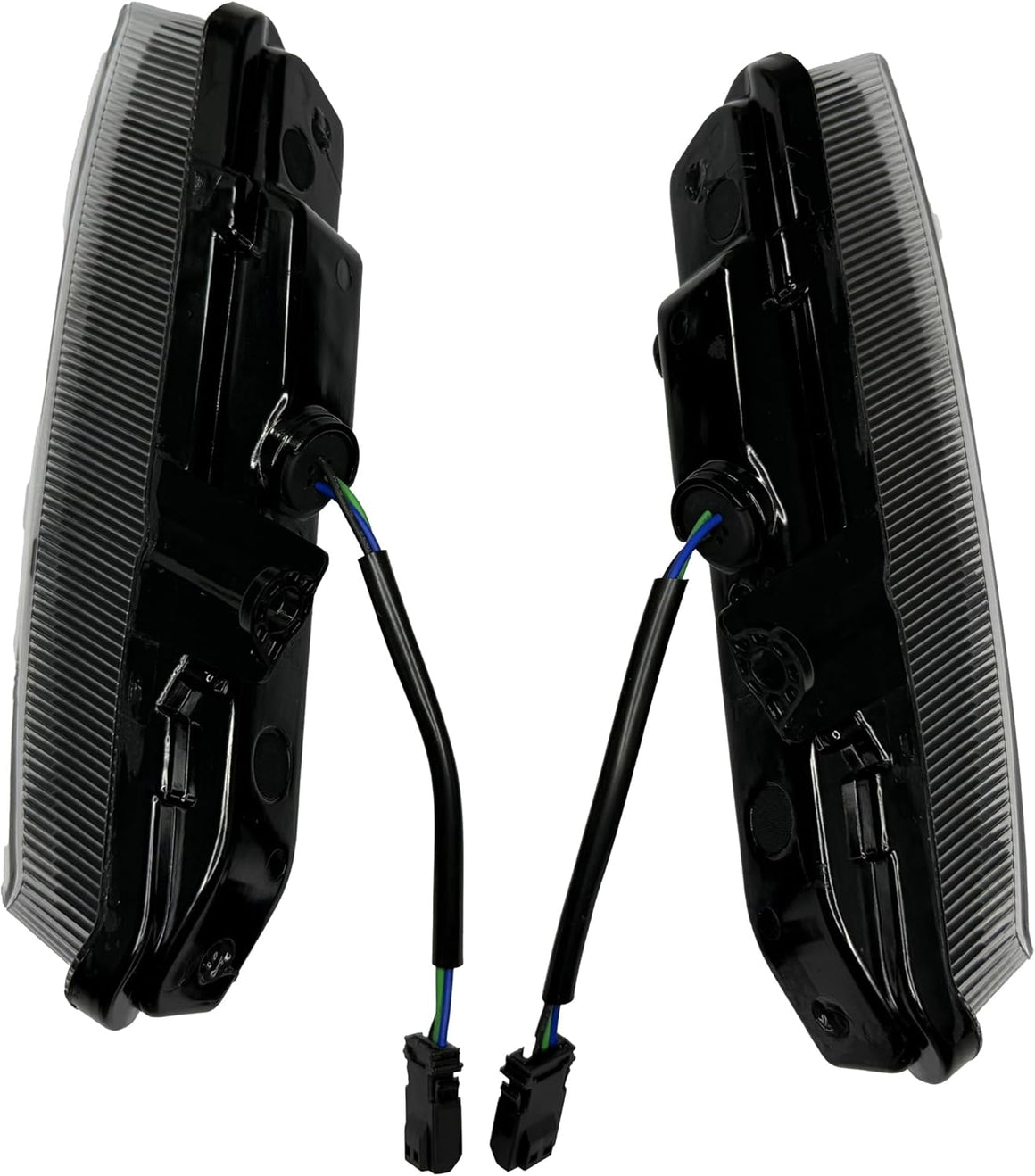 Matrix-Style LED Fog Lamps, Auxiliary Lights with DRL&Turn Signals for 23.5-later CVO Models 2024-up Road Glide Street Glide added new Fairing Lowers Accessories (DRL&TURN SIGNAL)