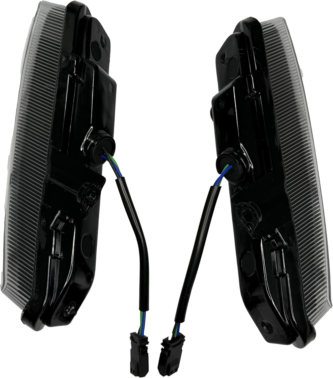 Matrix-Style LED Fog Lamps, Auxiliary Lights with DRL&Turn Signals for 23.5-later CVO Models 2024-up Road Glide Street Glide added new Fairing Lowers Accessories (DRL&TURN SIGNAL)