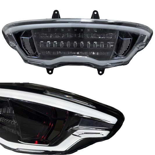 Matrix-Style LED Headlight for Harley 2023.5-up CVO Road Glide 2024-up Road Glide and FLTRXSTSE 2025 RR 131 （Blue Backlight