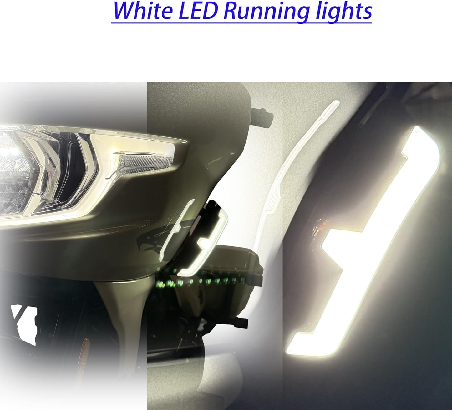 Adjustable Spoiler Windshield Deflectors with LED Lights for Harley 2023-2025 CVO Road Glide 2024-up Road Glide and CVO Road Glide ST CVO RR 131,Plug and Play,Smoked Lens